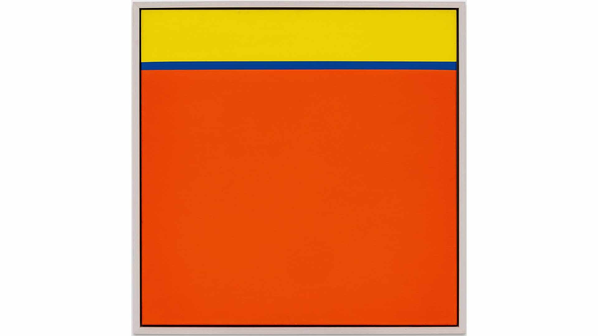Otto Muehl, Parndorfer Heide V, 1987, Acrylic on canvas, 100 x 100 cm, W & K - Wienerroither & Kohlbacher Collection, Vienna, Photo: Simon Veres, © Bildrecht, Vienna 2026